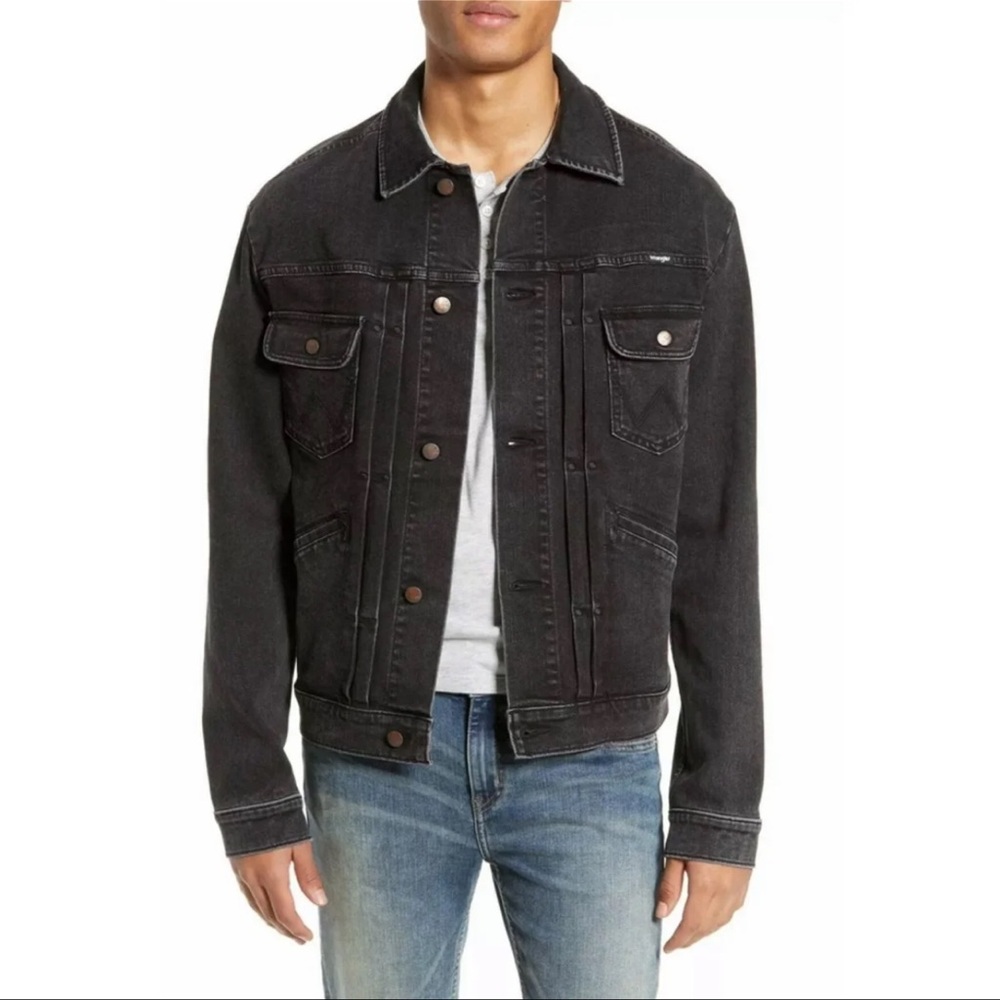SOLD NEW Wrangler Heritage Pleated Embroidered Jacket M
